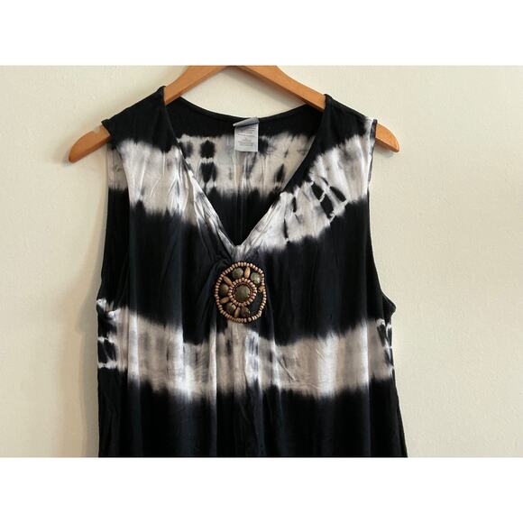 Just My Size - Women's Plus Tie-Dye Medallion Dress size 2X - Picture 5 of 16